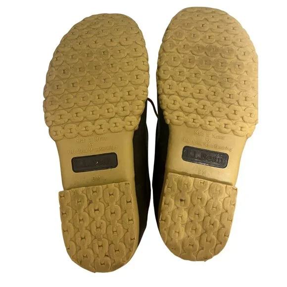 LL Bean Vintage Original Bean Boots Women's 6" size 6M fits like 7 - Picture 4 of 5